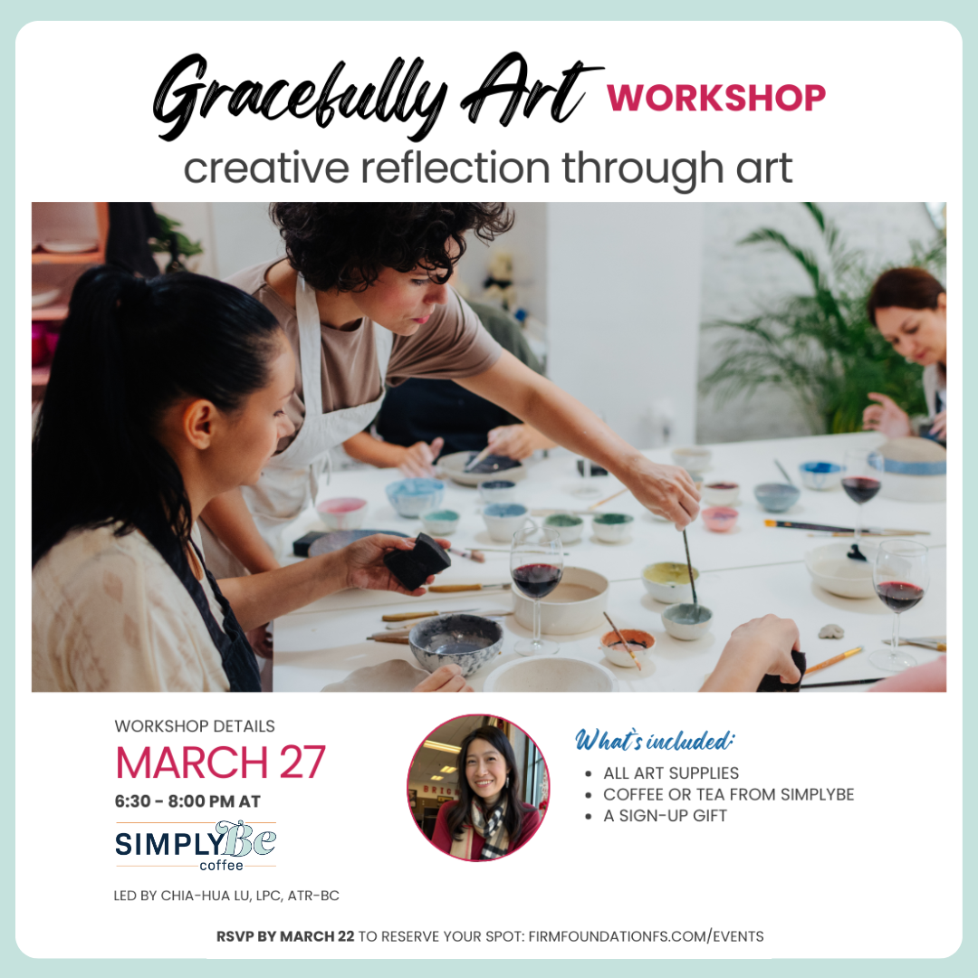 An event occurring at SimplyBe Coffee named Gracefully Art Workshop occurring on March 27 @ 6:30 pm at March 27 @ 6:30 pm