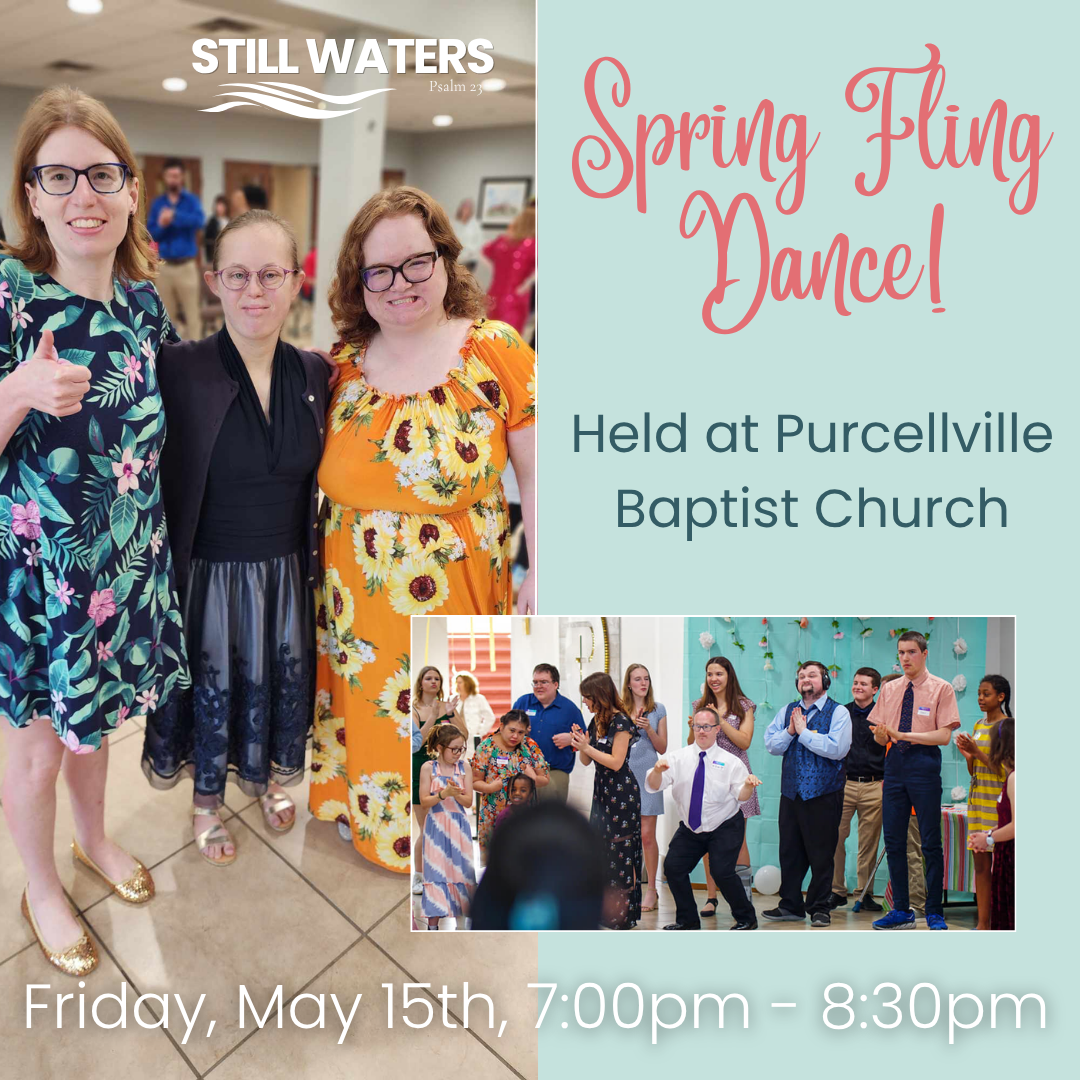 An event occurring at SimplyBe Coffee named Still Waters Spring Fling occurring on May 15 @ 7:00 pm at May 15 @ 7:00 pm