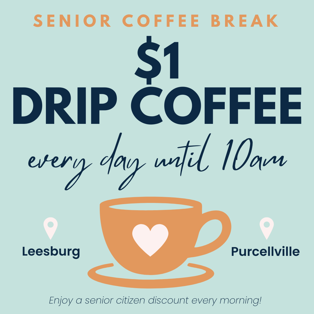 An event occurring at SimplyBe Coffee named Senior Coffee Break occurring on August 31 @ 7:00 am at August 31 @ 7:00 am